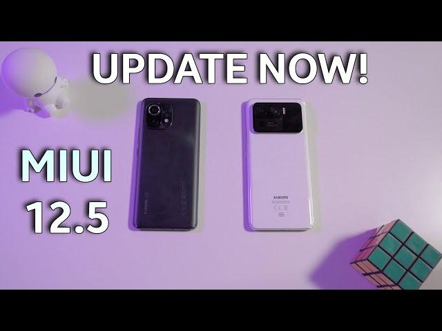 MIUI 12.5 Update Your Xiaomi Phone NOW!