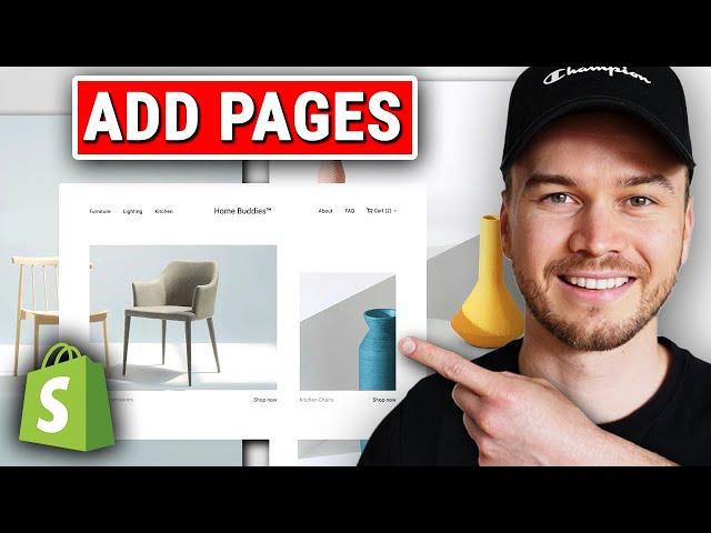 How to Add Pages to Shopify Store & Navigation Menu (Quick Tutorial)