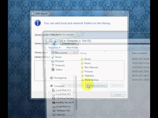 Windows 7 Library Tool - How to Add Network Shares or Mapped Drives to Win 7 Library