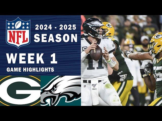 Green Bay Packers vs. Philadelphia Eagles Full Game Highlights | NFL Week 1 2024