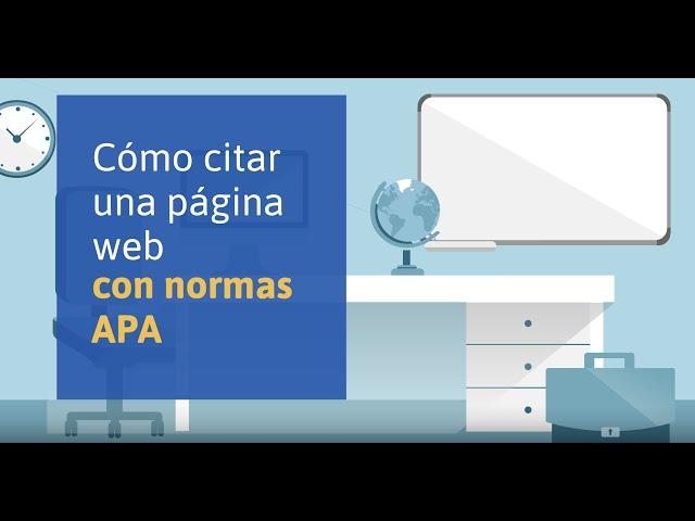 Cómo Citar una Página Web con Normas APA