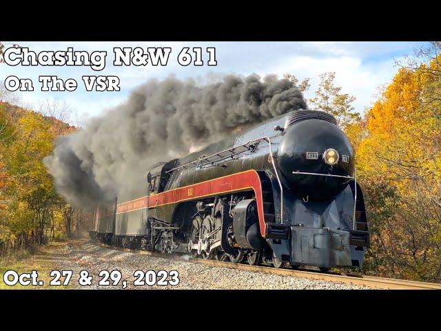 Chasing N&W 611 on VSR's Shenandoah Valley Limited