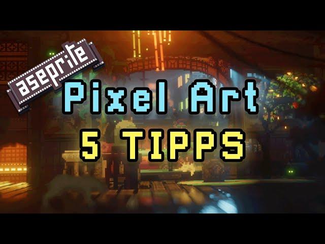 5 Tipps für Pixel Art Einsteiger 