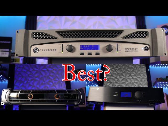 Best Subwoofer Amp - Crown XTI vs Behringer NX vs Dayton APA1200DSP