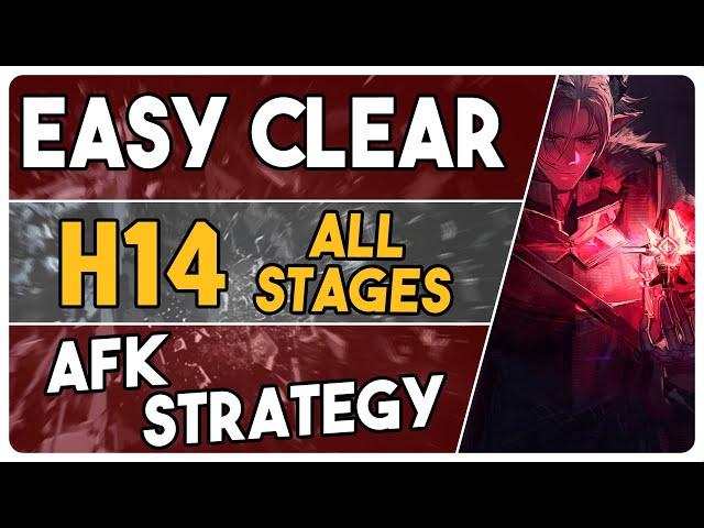 H14-1 + H14-2 + H14-3 + H14-4 | AFK Easy Strategy |【Arknights】