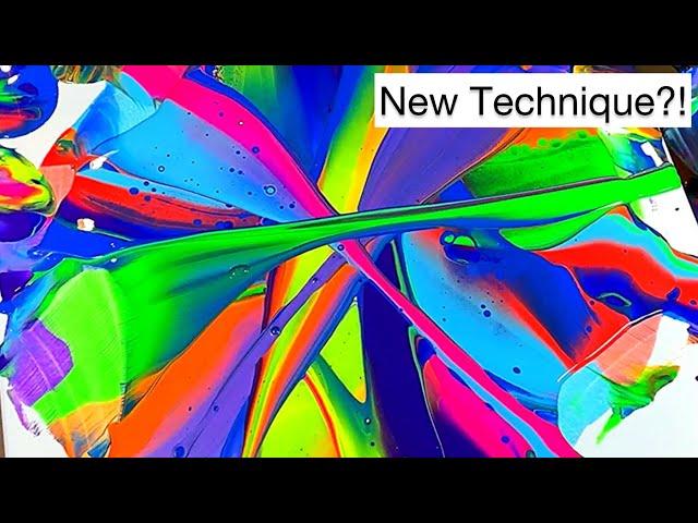 Unveiling the New Technique: Scoop and Fold for Mind-Blowing Fluid Art