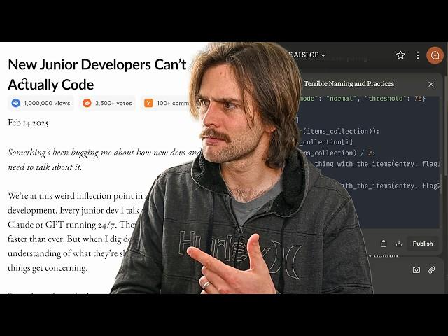 New Junior Developers Can't Actually Code