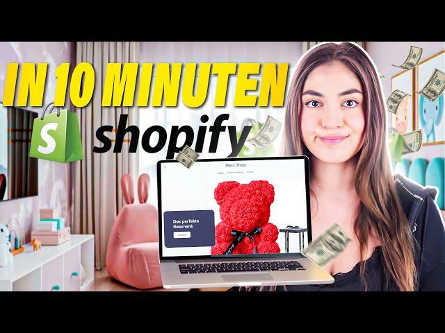 Shopify für Anfänger: Online Shop in 10 MINUTEN erstellen (2024)