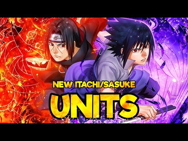 NEW SASUKE AND ITACHI NEW YEARS UNITS! | Naruto Ultimate Ninja Blazing