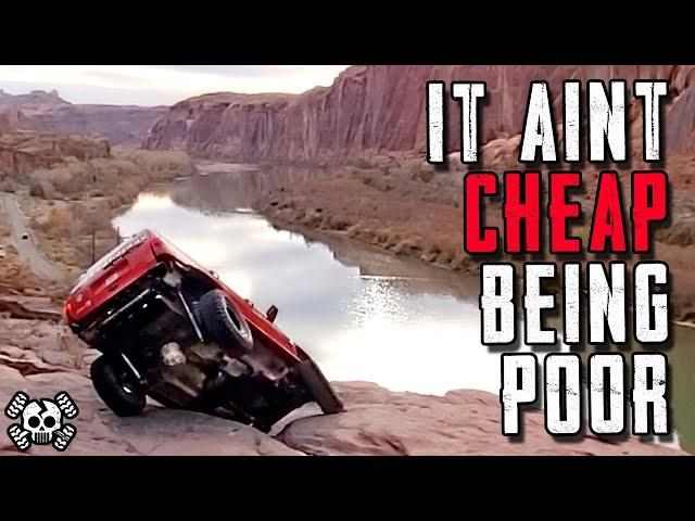 $5,000 Cheap Jeep ZJ Battles "Busted" XJ on Moab Rim