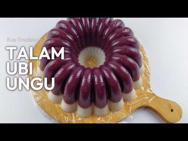 Talam Ubi Ungu Loyang - Legit Manis Enak Banget