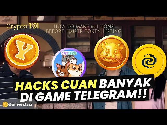 "Cara Curang" Cuan di Game Telegram! | Airdrop & Tips Hamster Kombat