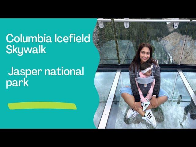 Columbia Icefield Skywalk-Glass Bottom Skywalk in Jasper National Park,Alberta Canada