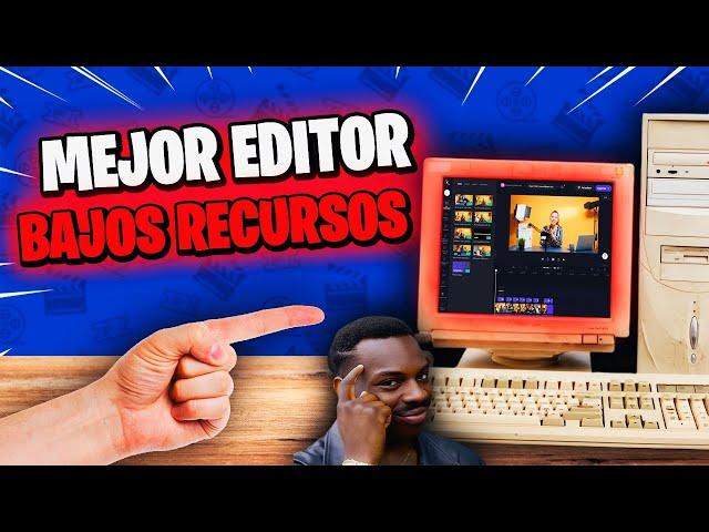  el MEJOR EDITOR de VIDEOS para PC DE BAJOS RECURSOS 2024 