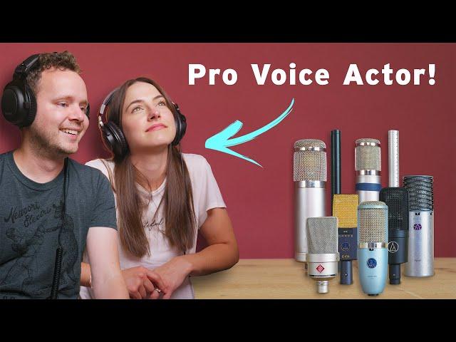 The ULTIMATE Voice-Over Mic Shootout