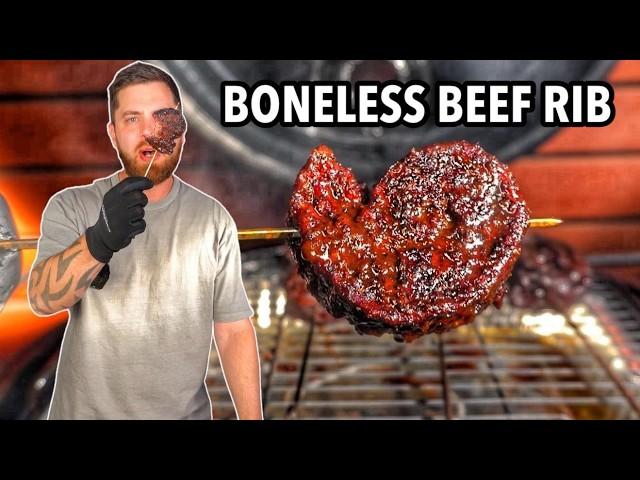 How to Make Boneless Beef Ribs Lollipops in a Charcoal BBQ