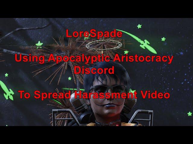 Lorespade Harassing via "Chad the Fallout76 Podcaster's" Apocalyptic Aristocracy #fallout76