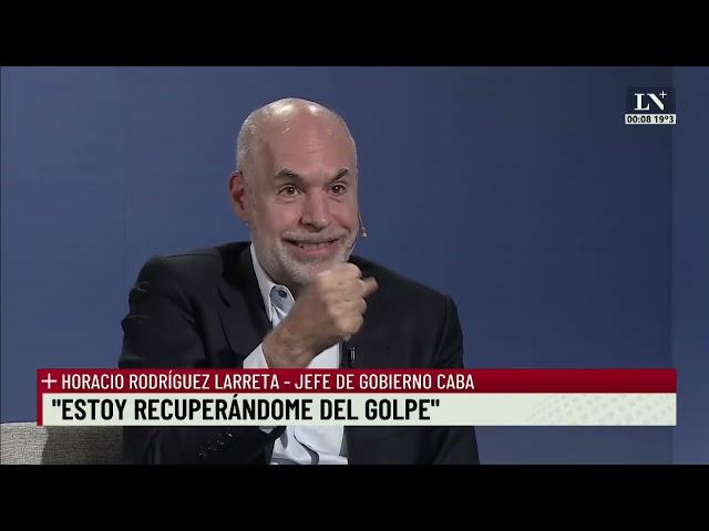 Horacio R. Larreta: "Las primeras semanas estaba muy angustiado"; +Entrevistas con Luis Novaresio