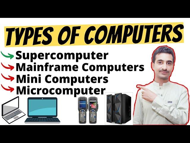 Classification of Computer  | Types of Computer