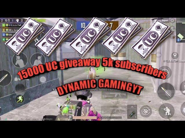 AWM Headshot PUBG MOBILE |PUBG UNBAN Diwali 15 November | 5k subscribers 15K uc giveaway