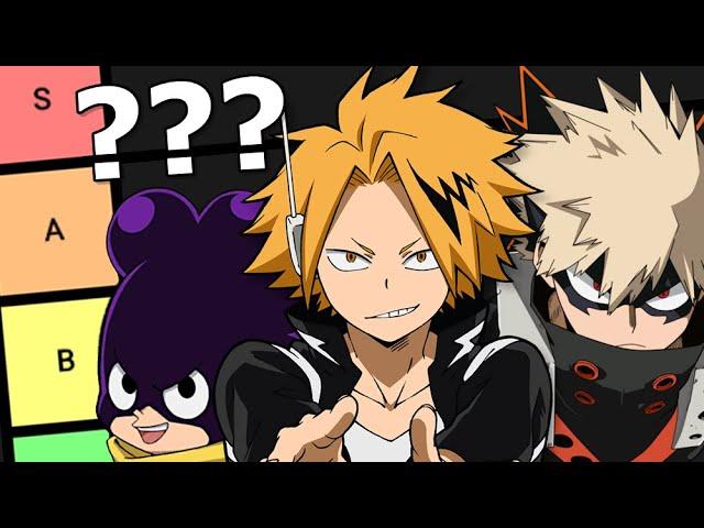 Ranking My Hero Academia Characters by WHO I'D PUNCH?!