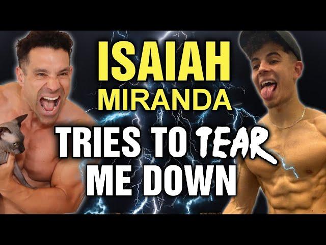 Isaiah Miranda || My Response || Trying to Tear ME Down???