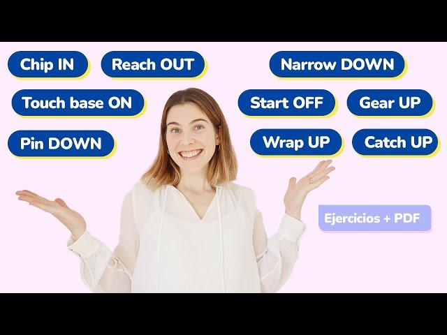 *16* Phrasal Verbs AVANZADOS para el TRABAJO