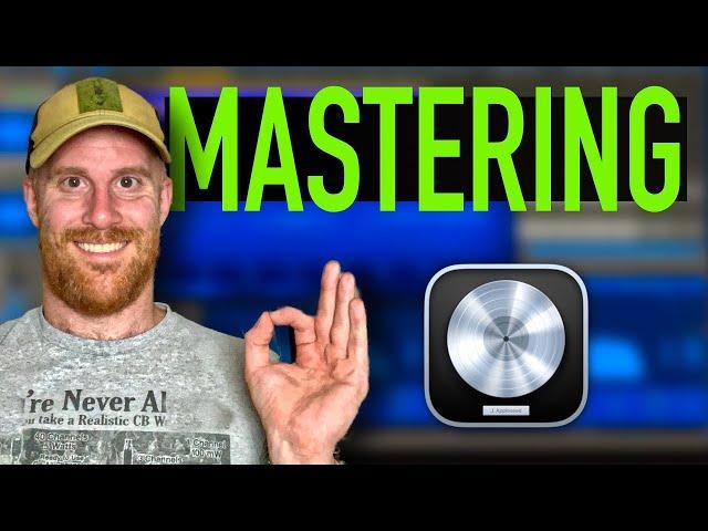 How to Master a Song in Logic Pro X Stock Plugins (Beginner tutorial)