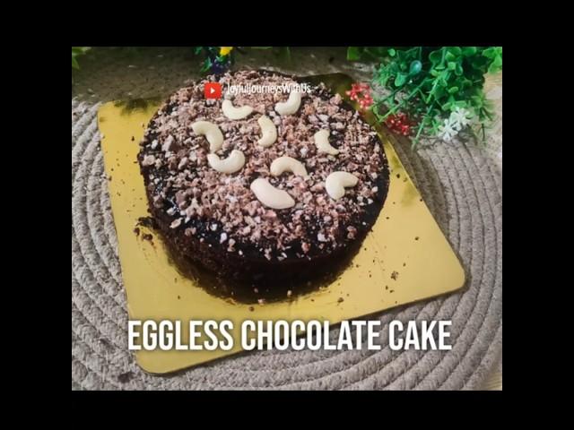 EGGLESS CHOCOLATE CAKE WITHOUT OVEN. #ytshorts #shorts #cake #chocolatecake #egglessbakingclass