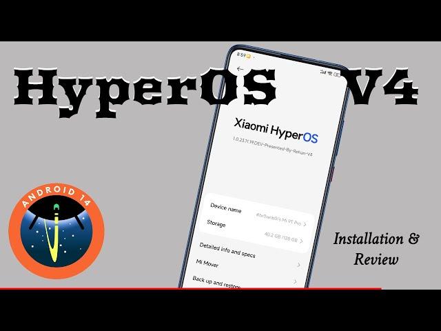 HyperOs V4 For Redmi K20 Pro / Mi 9T Pro | Installation & Review