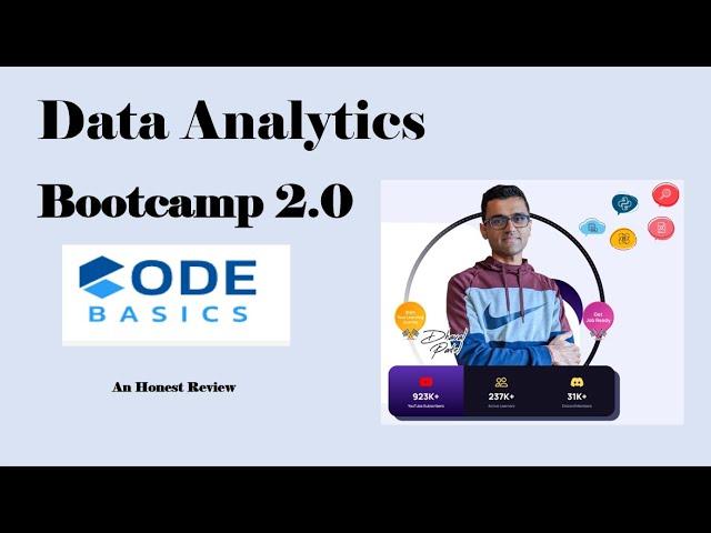 Code Bacis Data Analytics Bootcamp: Honest Feedback and Program Overview