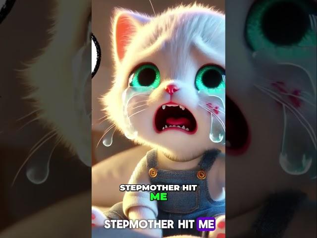 Kitten Calls 911 on Evil Stepmother! #kitten #ai #aicat #shorts #catlover #911