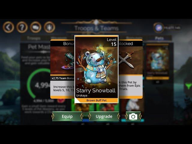 Gems of War Epic Trials Urskaya