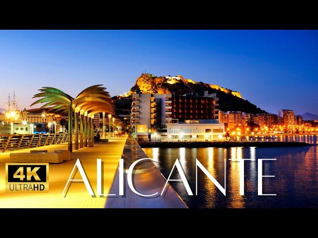 Alicante Spain Walking Tour 4k Ultra HD