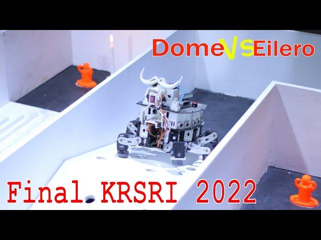 GG Final Kontes Robot Indonesia (KRI) 2022 Tingkat Nasional Divisi KRSRI (Dome Vs Eilero)