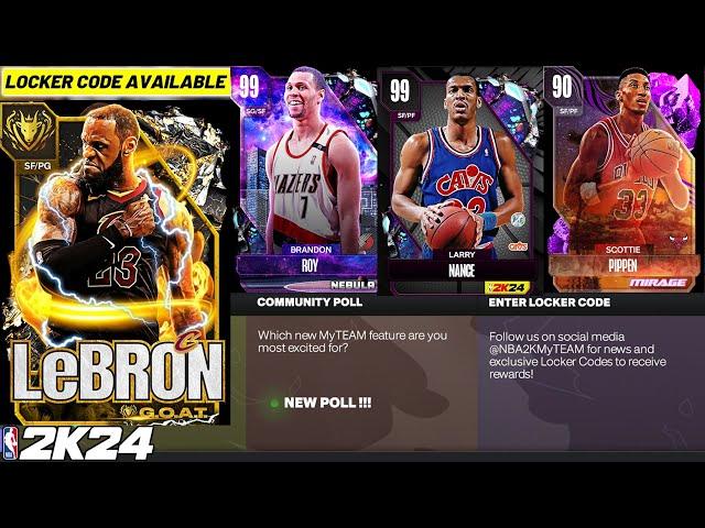 DO THIS INSTEAD! Free Dark Matters, Evolution Cards and Old Locker Codes Still Work NBA 2K24 MyTeam