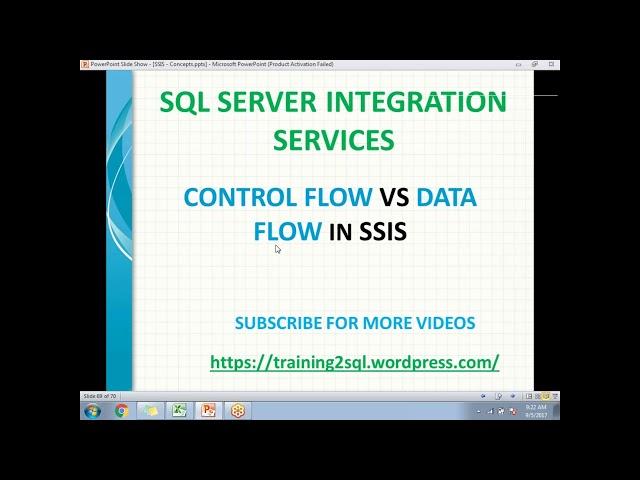 CONTROL FLOW VS DATA FLOW IN SSIS | DIFFERENCE BETWEEN CONTROL FLOW AND DATA FLOW IN SSIS