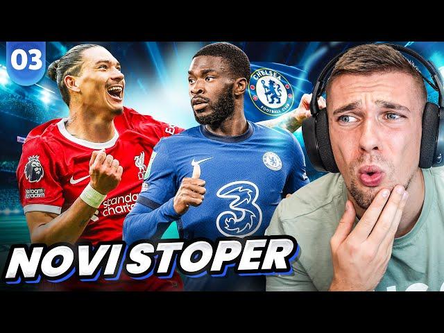 DOVODIMO NOVOG STOPERA I IGRAMO DERBI PROTIV LIVERPOOLA ! CHELSEA KARIJERA #3