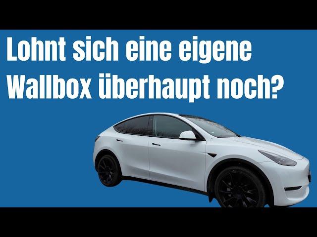 Lohnt sich eine eigene Wallbox überhaupt noch? (Tesla als Firmenwagen)