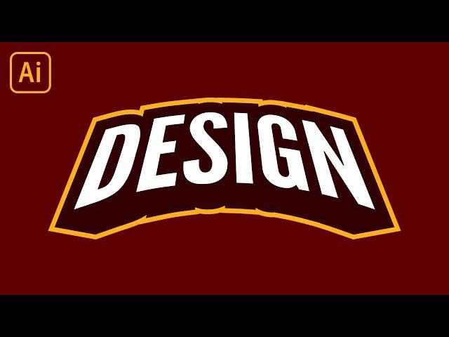 Create 3D Text Emblems with Illustrator