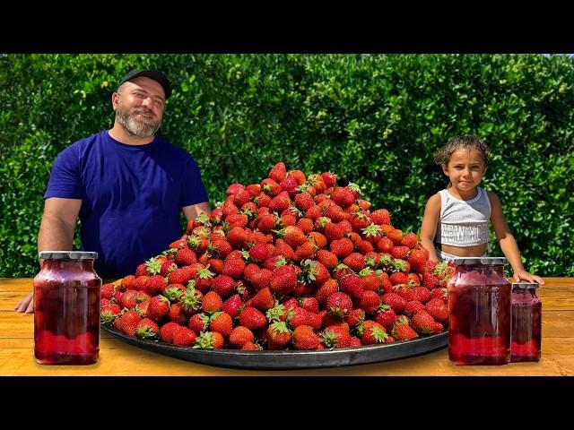 The Kids Are Thrilled With My Sweet Strawberry Jam! Making Summer Inspiration Treats