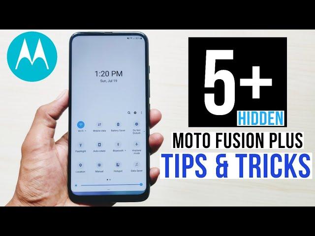 Motorola One Fusion Plus Top 5+ Hidden Features | Moto One Fusion Plus Tips & Tricks