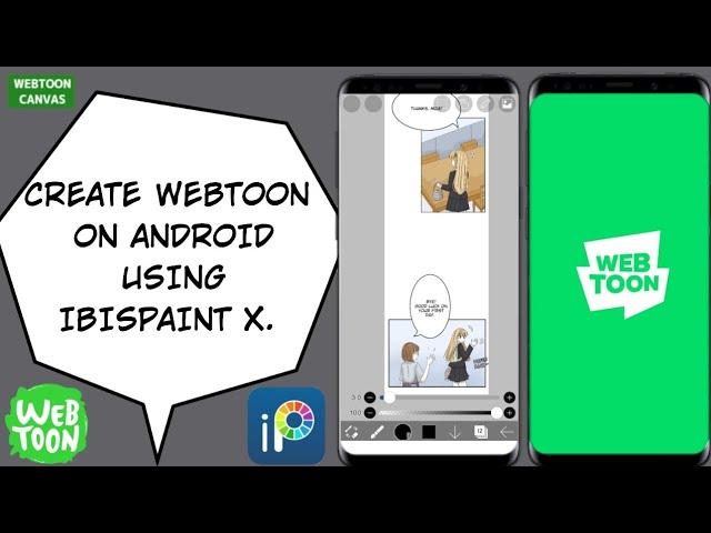 HOW TO CREATE WEBTOON ON ANDROID PHONE USING IBISPAINT X | MY PROCESS | JiAhn Art