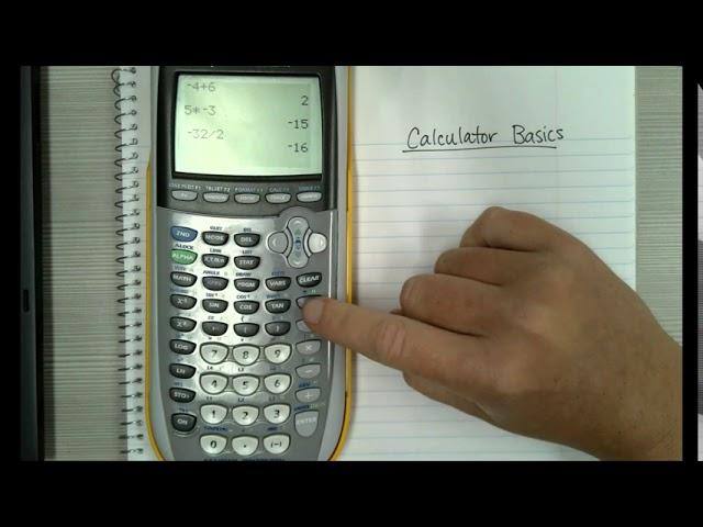 Calculator Basics (TI-84 Plus Silver Edition)