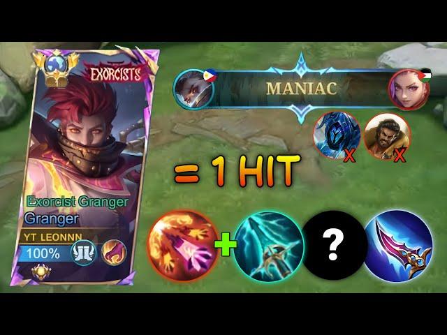 GLOBAL GRANGER NEW 1 HIT BUILD TO DOMINATE META HERO 2024!! (22 KILLS ALMOST SAVAGE)