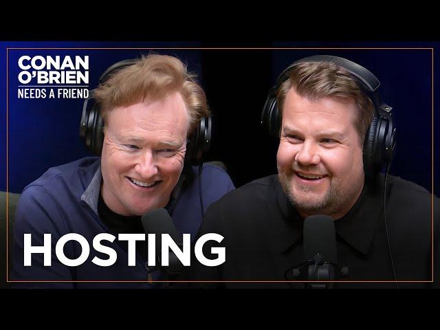 James Corden Felt “Deeply Unqualified” To Host “The Late Late Show” | Conan O'Brien Needs A Friend