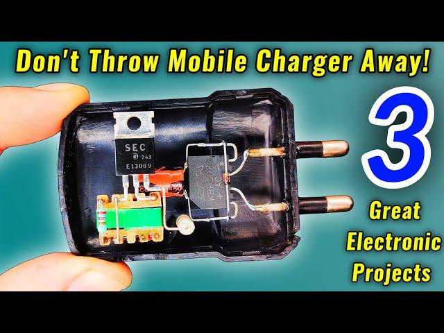 So Don't Throw Your Old Phone Charger Away! - More Than You Think !