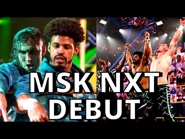 Dezmond Xavier & Zachary Wentz Debut On NXT As MSK! | WWE News