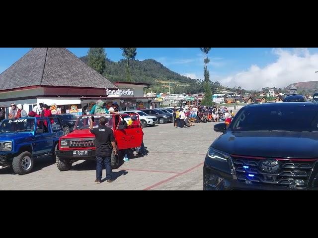 Rest Area Taman Syailendra Dieng #jeepwisata