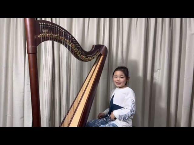 NZ 2023 Harp Performance Competition Amber Zhang Elementary Class